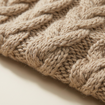 Le Pull Oversize – Étreinte d’Hiver